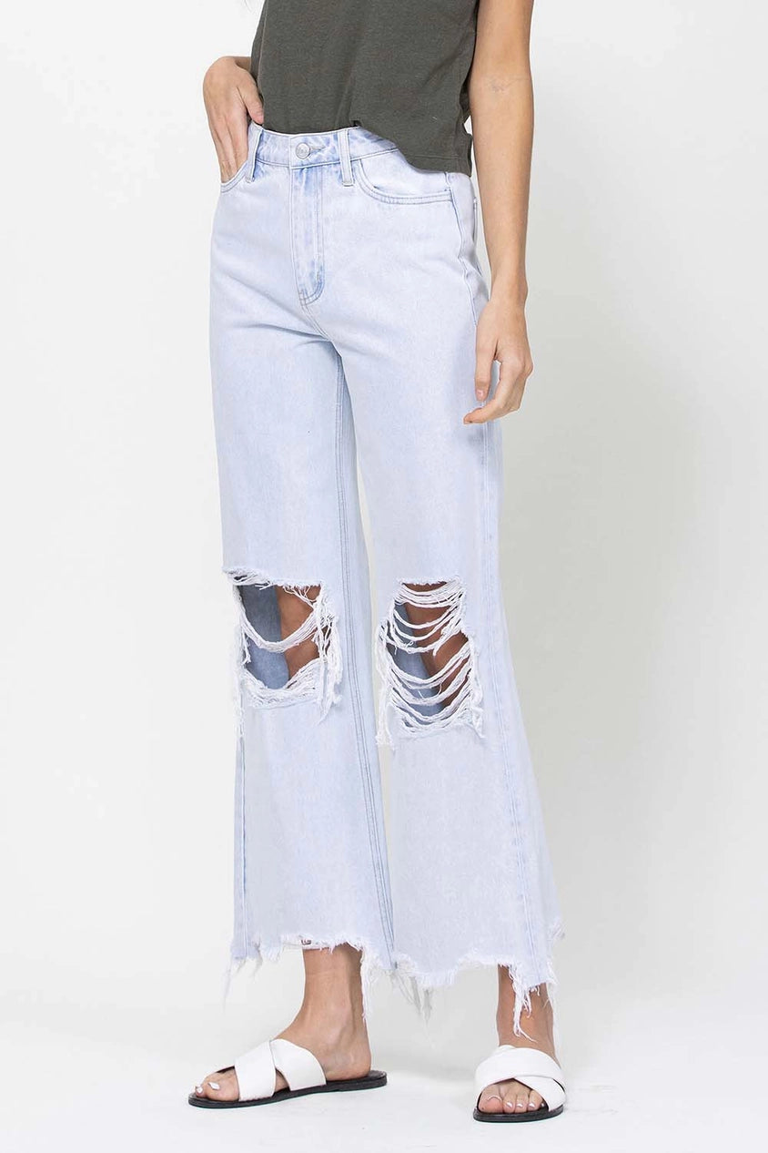 Vervet 90s Ankle Flare Jeans