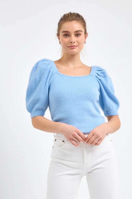 Puff Sleeve Sweater